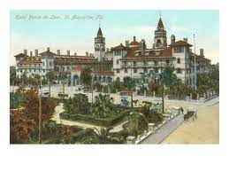 Art Print Hotel Ponce De Leon St Augustine Florida 24x18in St Augustine Florida St Augustine Florida Art