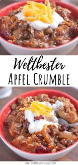 Apfel Crumble Mit Cheddar Kase Ohne Haushaltszucker Gluten Frei Rezept Rezeptideen Apfelchips Crumble Rezept