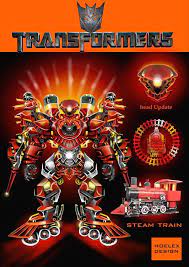 transformers 變形金剛 蒸汽火車steam train hoelex painter 電繪系列作品與學生作品分享http hoelex513 pixnet net blog post 348040768 steam train蒸汽機車 又稱蒸 poster art steam trains