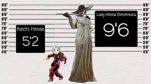 Requested By U Viralvegetable2 Koichi Hirose And Lady Alcina Dimitrescu Height Comparison Below 6 0 Kings Turn Up Shitpostcrusaders I mean lady dimitrescu ?. reddit