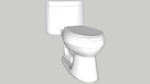 3d Warehouse View Model Toilet Cimarron Elongated