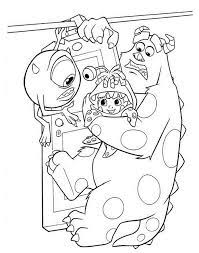 Printable coloring pages for kids. Monsters Inc Coloring Pages Http East Color Com Monsters Inc Coloring Pages Disney Coloring Pages Monster Coloring Pages Cartoon Coloring Pages
