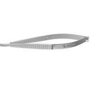 347R 11-0101S Castroviejo Corneal Scissors, Right, Curved, Blunt Tips, 7.00  mm Blades, Length 100 mm, Stainless Steel