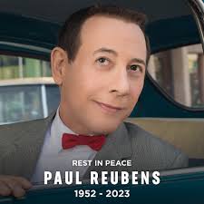 Paul Reubens, best known for his role as Pee-wee Herman, has sadly passed  away at the age of 70. Rest in peace.