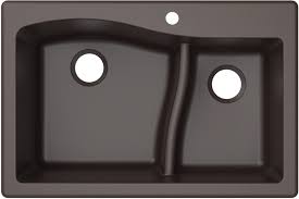 Maybe you would like to learn more about one of these? Kraus Kgd442brown 33 Inch Dual Mount 60 40 Double Bowl Granite Kitchen Sink With Dual Mount Non Fading Color And High Quality Granite Composite Brown