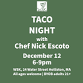 Taco Night — WSK event image
