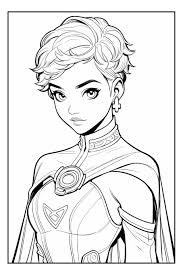 desenho para colorir de pessoas