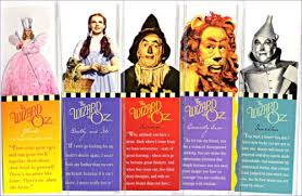 The Wizard Of Oz Characters Bookmarks Wizard Of Oz Characters Wizard Of Oz Wizard Of Oz Collectibles