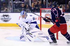 Goaltenders andrei vasilevskiy (#88) and edward pasquale (#80) goaltender andrei vasilevskiy discusses his nhl debut back in 2014 as well as his home debut in tampa that included a. A Deeper Look At Andrei Vasilevskiy S Eight Year Extension With Tampa Bay Nhl Rumors