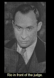 Al Capone & mob associate Frank Rio arrested and jailed in Philadelphia for  carrying concealed deadly weapons in May 16, 1929.Frank Rio was suspected  as an alleged gunman in the famous 1929