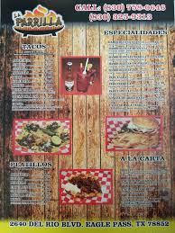 Maybe you would like to learn more about one of these? Online Menu Of La Parrilla Eagle Pass Tx