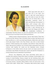Raden adjeng kartini was born in jepara on april 21, 1876. Biografi R A Kartini