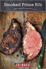 Smoked Prime Rib Recipe Smoked Prime Rib Prime Rib Smoked Food Recipes