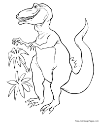 No doubt, it was one of the most dangerous predators that ever lived in the earth. Dinosaur Coloring Pages