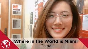 Where in the World is Miami Wednesday: Meet an International Student from  China