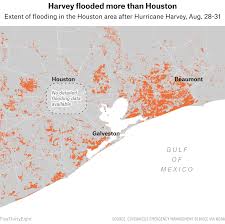 hurricane harveys impact and how it compares to other