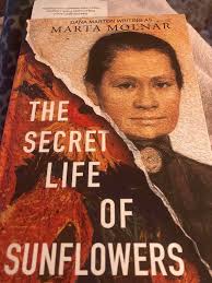 The Secret Life of Sunflowers is a wonderful story about Vincent Van Gogh's  sister in law who was widowed at 28 and inherited his paintings which were  worthless at the time.