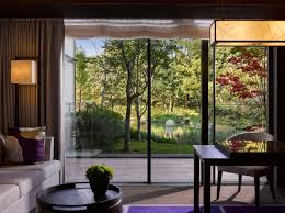 Guestroom With A Garden View At The Four Seasons Kyoto By Hba Design Guest Room Design Hba Design Hotel Interiors