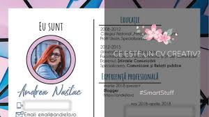 Dezvoltarea mea profesionala inseamna 25 de ani de experienta in domeniul imagisticii, dintre care 24 ani petrecuti numai in radiologie membru al unor societati si organizatii profesionale. Ce Este Un Cv Creativ Andrela Ro