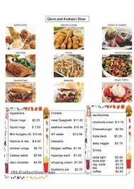 Pin By Maria Luisa On Worksheets Food Menu Restaurant Restaurant