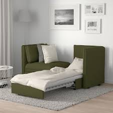 Vallentuna Mod Sofa 2 Seat W Slpr Section And Storage Orrsta Olive Green Ikea Sofa Bed With Storage Ikea Bed Ikea Couch