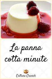 Panna Cotta Minute La Recette Facile Recette Facile Recette Recette Dessert