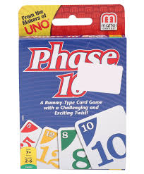 Wild card: these cards can represent any other card in a phase. Mattel Phase 10 Card Game 108 Pieces Packaging May Vary Online India Buy Board Games For 7 12 Years At Firstcry Com 1481660