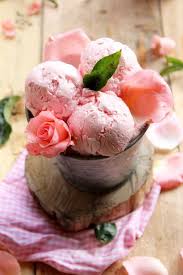 Glace A La Rose Sans Sorbetiere Battle Food 23 Recette Recette Glace Glace Maison Sans Sorbetiere Creme Glacee Vegetalienne
