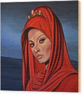 Sophia Loren 2 Metal Poster by Paul Meijering