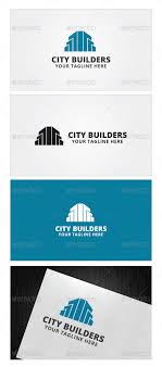 City Builders Logo Template House Logo Design Home Logo Building Logo
