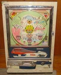 Okumurayuki Pachinko Vintage Pinball Machine I Have One Similar To This I Need To Find A Place To Display In The Studio Pinball Penny Arcade Pinball Machine