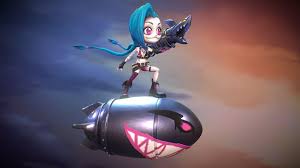 Jinx The Loose Cannon Chibi Version By Anais Sanchez Chibi Cannon Anais