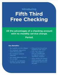 Some of the most popular zero balance savings a couple of prominent banks that provide the facility of opening zero balance account online are kotak bank and axis bank. Free Checking Account Benefits Fifth Third Bank