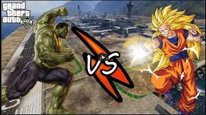 Goku Vs Hulk Kon Jeetega Gta5 Funny Moments 2020 Di 2020 Grand Theft Auto Hulk Incredible Hulk