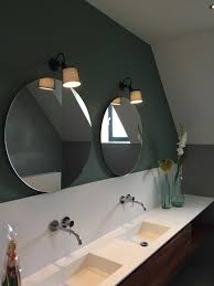Ronde Spiegel Vipp Lamp Spot Badmeubel Maatwerk Windkranen Lampen Bad Badezimmerlampe Lampe Badezimmer