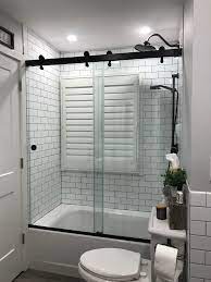 Pin On Barndoor Style Shower Doors