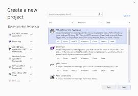 I need to create a blank website, but getting only web application project template. Angular Spa With Asp Net Core Back End Tx Text Control Net Server For Asp Net
