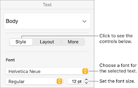 From the dropdown menu, select 'system preferences.'. Change The Font Or Font Size In Pages On Mac Apple Support