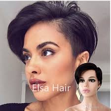 Baby hairs and very deep part are included on the hairline to ensure a natural looking hairline. Side Part Lace Front Human Hair Wigs For Black Women Pre Plucked With Full Machine Made Non Frontal Baby Hair Brazilian Hair Short Bob Wig Dreadlock Wigs Wigs Wigs Wigs From Zl7011