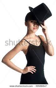 Young Dance Pose Young Asian Dancer Poses With A Top Hat Against White Background Dancer Poses Dance Pose Poses