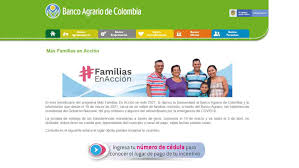 Familias en acción es un programa de atención social del estado colombiano que hace parte de en la actualidad el programa se denomina como más familias en acción tras dar continuidad a su. Consulta Con Cedula En Banco Agrario Para Familias En Accion