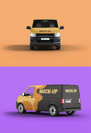 Download Professional Van Branding Mockups Design Graphic Design Junction
