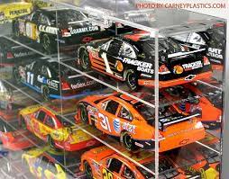 Nascar model cars, in kits, on the other hand, contain molded plastic pieces that must be carefully assembled and. Diecast Model Car Display Case 21 Car 1 24 Long