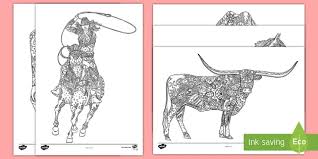Check spelling or type a new query. Calgary Stampede Colouring Pages Teacher Made
