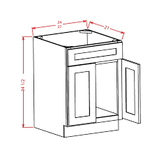 sw vs24 vanity sink bases double door