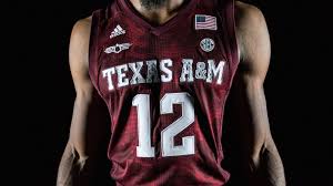 A basketball uniform is a type of uniform worn by basketball players. Men S Basketball To Wear Military Inspired Uniforms For Armed Forces Classic Texas A M Athletics 12thman Com