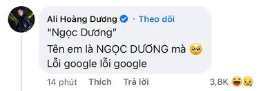 Fbnv) khi thông được lan truyền trên mạng xã hội, ali hoàng dương nhận được nhiều câu hỏi về cái tên tuấn. Kk4avbn Nsuhim