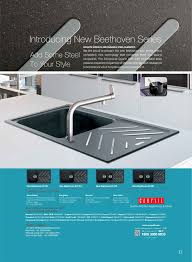 Presenting Beethoven Series Of Sink By Carysil It Features A Technology That Combines Steel And Quartz Composites Sin Quartz Sink Sink Granite Kitchen Sinks