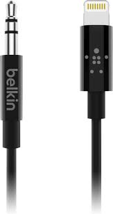 Best Buy Belkin 3 Lightning To 3 5mm Audio Cable Black Av10172bt03 Blk