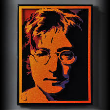 The Beatles Pop Metal Wall Art Steel Sculpture Modern 3D Portrait Alan  Derrick